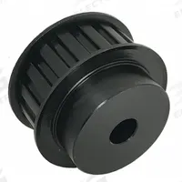 APPROVED VENDOR Timing Pulley: Trapezoidal, Plain, For H Timing Belt Section, For 1 in Belt Wd (MPN 21H100-6FS8). Key specifications — Brand: APPROVED VENDOR; Tooth Profile: Trapezoidal; Finish: Black Oxide.