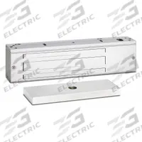 SECURITY DOOR Electromagnetic Lock: 11 in Lg, 1 9/16 in Wd, 2 3/4 in Ht (MPN 1571V). Key specifications — Release Delay: Instantaneous; Series: 1570; Material: Steel; Brand: SECURITY DOOR.