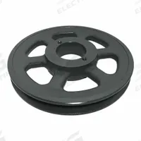APPROVED VENDOR V-Belt Sheave: AK69H, 1 Groove, 6.75 in OD, Bushed Bore, H/QT, Cast Iron. Key specifications — Pulley Industry Number: AK69H.
