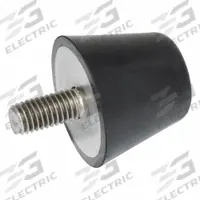 JW WINCO Vibration-Isolating Mount: Flat Conical, Buna-N, Male x Non-Threaded Style, M5 Thread Size (MPN 254-19-M5-20-55). Key specifications — Isolator Body Material: Buna-N.