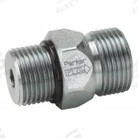 PARKER Hydraulic Check Valve: 5,000 psi, 75 gpm, 1 5/16 in, SAE O-Ring Boss (MPN DT-1000-MOMS-5). Key specifications — Body Material: Steel; Outlet Connection Type: SAE O-Ring Face Seal; Brand: PARKER; Inlet Connection Type: SAE O-Ring Boss.