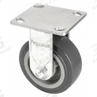 APPROVED VENDOR Plate Caster: Corrosion-Resistant, Rigid, Polyurethane, 6 in Wheel Dia, Medium Duty (MPN P21RX-UP060RX-14). Key specifications — attr1109528: Gray; attr1109541: APPROVED VENDOR; attr1172513: Rigid.