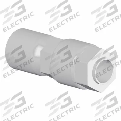 SMC High Purity Tube Fitting: 33 13/32 mm Pipe x 3/4 in OD Size, Threaded x Compression - PFA Compression Tube Fittings