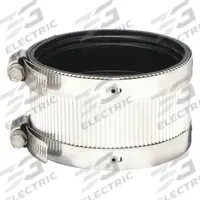APPROVED VENDOR Flexible Pipe Straight: Neoprene, For 4 in Pipe, Iron, 2 1/8 in Overall Lg (MPN DXNH156-44). Key specifications — attr1286800: Below Ground; attr1281541: Iron; attr1253455: APPROVED VENDOR; attr1253479: Stainless Steel; attr1253489: Stainless Steel; attr1253488: Neoprene.