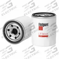 FLEETGUARD Automotive Oil Filter: 7 1/2 in Overall Ht, 9 in Overall Lg, 6 3/16 in Overall Wd, Oil (MPN LF3644). Key specifications — Brand: FLEETGUARD; Compatible Vehicle Make: Caterpillar.