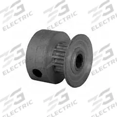 DAYTON Timing Pulley: Modified Curvilinear, Fixed, For GT Timing Belt Section, For 3 mm Belt Wd (MPN 12-2P03M6CA3). Key specifications — Brand: DAYTON; Finish: Clear Anodized; For Belt Series: Powerhouse®.