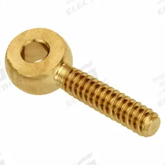 AMPG Fixed Rod End: Brass, Plain, 45 mm Hole Center-to-End Lg, Right Hand, M6-1.00 Thread Size (MPN ZEBM6X45-BR). Key specifications — attr952243: AMPG.