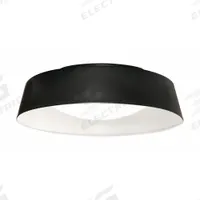 LED Flush Mount: 19 1/2 in Dia, Black/White, 5 in Ht, 4,000 lm, 2700K/3000K/3500K/4000K/5000K, 40 W (MPN DUNF20LAJUDBKWH). Key specifications — Voltage: 120 to 277V AC; Brand: AFX INC.; For Bulb Type: Integrated LED; Color Temperature: 4000K; Housing Finish/Color (Broad): Black/White.