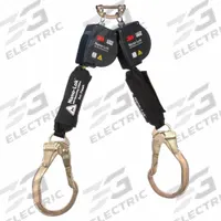 3M DBI-SALA Self-Retracting Lifeline: 2 3/16 inSteel Quick-Connect Anchor, 2 legs, 8 ft Line (MPN 3100585). Key specifications — Brand: 3M DBI-SALA; ANSI SRL Class (2021): Class 1; ANSI SRL Type: SRL-P; RFID Equipped: Yes; Lifeline Material: Web; Series: DBI-SALA; Anchorage End Connection Type: Quick-Connect; Anchoring Location: Overhead Only.