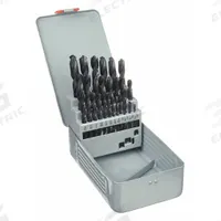 APPROVED VENDOR Jobber Length Drill Bit Set: 29 Pc, 1/16" to 1/2" by 64ths, 135° Point (MPN 5UDP4). Key specifications — attr1236168: Metal Index.