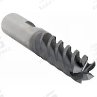 CLEVELAND Square End Mill: Carbide, TiAlN Coated, 5 Flute, 7/8" Mill Dia, 2" LOC, 4" OAL (MPN C80450)