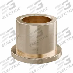 Flanged Sleeve Bearing: Bronze, SAE 841, 8 mm Bore, 11 mm OD, 10 mm Lg, -35°F to 300°F, 10 PK (MPN FFM0811-10B). Key specifications — System of Measurement: Metric; Material Grade: SAE 841; Flange Type: Flanged; Brand: OILITE.