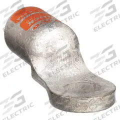 FUSION One-Hole Lug Compression Connector: Heavy Wall Lug, Lug, Tin Plated Copper, 2/0 ga, Orange (MPN 4820F). Key specifications — attr176858: Straight; attr176857: Yes; attr176856: Heavy Wall Lug; attr160377: Tin Plated Copper; attr160378: 2/0 ga; attr520119: 3/8 in; attr160375: Orange; attr160370: FUSION.