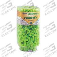 MOLDEX Ear Plug Dispenser: Dispenser Refill, Bullet, 33 dB NRR, Uncorded, Roll-Down, Disposable (MPN 6706). Key specifications — Earplug Color_Original: Green; Brand: MOLDEX.