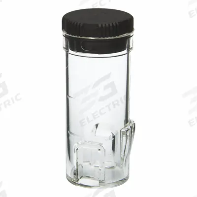 APPROVED VENDOR Vial: 8.95 in Body Dia, Black - Plastic Lab Vials
