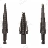 IRWIN Step Drill Bit Set: 3 Pc, 1/8" to 3/4", Black Oxide HSS, 135° Point (MPN 10502ZR). Key specifications — attr1239053: Not Impact Rated.