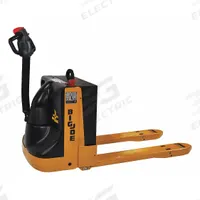 BIG JOE Pallet Jack: 4,500 lb, 46 in L x 27 in W Fork Dim, 27 in, 14 in, Std Fork, Steel, Disc Brake (MPN WPT-45-2745-S-BB224AG). Key specifications — Brand: BIG JOE; Width Across Forks: 27 in; Battery Voltage: 24V; Width Between Forks: 14 in.