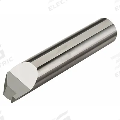 MICRO 100 Grooving Tool: 1/4 in Shank Dia., Right Hand - Grooving Tools