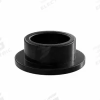 OILITE Flanged Sleeve Bearing: PEEK, 3/8 in Bore, 1/2 in OD, 1/4 in Overall Lg, Black, 10 PK (MPN PF-0607.5-02B). Key specifications — Brand: OILITE; Color: Black.