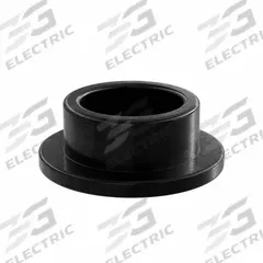 OILITE Flanged Sleeve Bearing: PEEK, 3/8 in Bore, 1/2 in OD, 1/4 in Overall Lg, Black, 10 PK (MPN PF-0607.5-02B). Key specifications — Brand: OILITE; Color: Black.