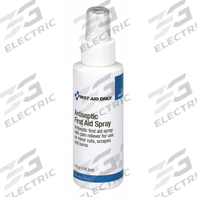 FIRST AID ONLY Topical Antiseptic Spray: Spray, Benzalkonium Chloride - Spray Antiseptics