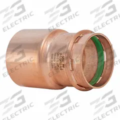 QUICKFITTING SUREPRESS Crimp Adapter: Straight, 2 1/2 in CTS x 2 in CTS size, FTG x Press-fit (MPN SPWRC76-STR). Key specifications — Brand: QUICKFITTING SUREPRESS; Series: SurePress®; Broad - Material for Bullet: Copper Or Bronze; Brand - Broad: QUICKFITTING SUREPRESS.