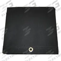 MAURITZON Tarp: 12 ft Lg, 7.75 ft Wd, Heavy Duty, 20 mil, Cotton Canvas, Black, 14.5 oz/sq yd (MPN IHT-04-0812). Key specifications — Color: Black; Brand: MAURITZON; Fabric Coating: Polyester Coated.