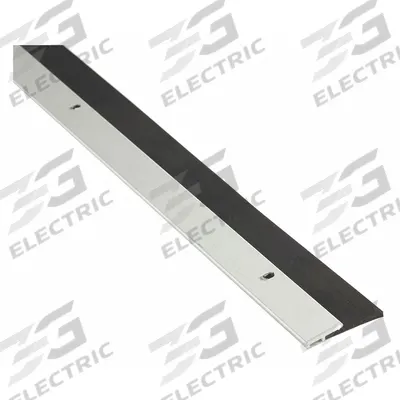 NATIONAL GUARD Door Sweep: Single Fin Insert, Aluminum, 36 in Lg, 1 3/4 in Wd - Door Sweeps