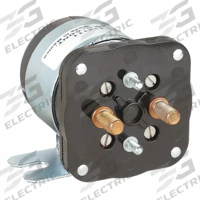 WHITE-RODGERS Power Solenoid: 200 A Current Rating, 36 V DC Coil Volt, SPST-NO, 4 Terminals - DC Power Solenoids