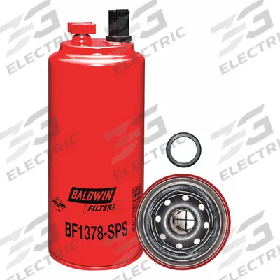 BALDWIN FILTERS Fuel Filter: Spin-On, 3 3/4 in Outside Dia, 1"-14 Thread Size, Cellulose - Spin-On Fuel Filters