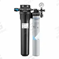 EVERPURE Water Filter System: 0.5 micron, 3.5 gpm, 25 1/4 in Overall Ht (MPN EV932471). Key specifications — Product Type: Ice Machine System; Filter Media: Carbon; Brand: EVERPURE; Reduces: Bacteria.