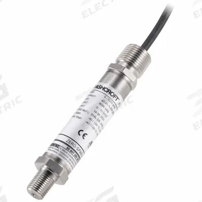 ASHCROFT Pressure Transmitter: 0 psi to 200 psi, 4 to 20mA DC, 1/2 in NPT Conduit with Cable - Pressure Transmitters with Cable & Wire Leads