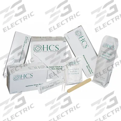 HCS Swabsticks: Non-Sterile, Rayon, 16 in Lg, Plastic, Single