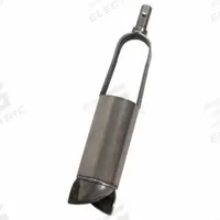 AMS Soil Auger Head: Carbon Steel Bail/Stainless Steel Cylinder, 2 in Overall Dia, Quick Connect (MPN 300.09). Key specifications — Connection Type: Quick Connect; Brand: AMS; Product Type: Soil; Material: Carbon Steel Bail.