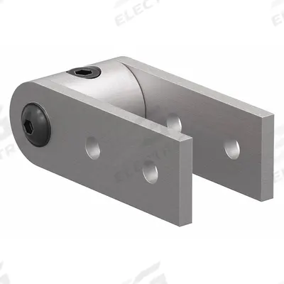 80/20 Standard Structural Pivot: 3 1/64 in x 3 1/32 in, 10 Series, For 17/64 in Slot Wd - Structural Pivot Joint Assemblies