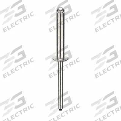 APPROVED VENDOR Blind Rivet,2 5/13" L,0.188" dia,PK250: Inch, 2 25/64 in Overall Lg, 1 5/64 in Body Lg - Domed-Head Blind Rivets