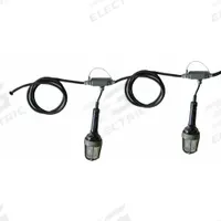 LIND EQUIPMENT Plastic: LED, Corded, String Light, 100 ft Power Cord Lg, 100 ft String Overall Lg (MPN TLS-100XPLED). Key specifications — attr564191: Polycarbonate; attr564187: Yes; attr564159: LIND EQUIPMENT; attr564164: 4500K; attr564165: SOOW; attr564190: String Light; attr564196: LED; attr564211: 120V AC.
