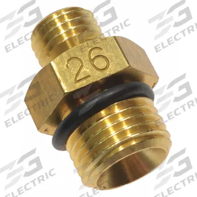 WESTWARD Adapter, m16x15 Male-m12x15 Male: For 1MZT7 - Westward Power Tool Parts