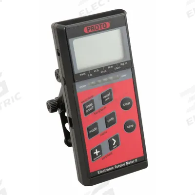 PROTO Electronic Torque Meter: 1/2 in/1/4 in/1 in/3/4 in/3/8 in Drive Size - Handheld Torque Meters