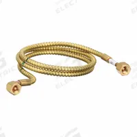 JOHNSON CONTROLS Armored Capillary Tubing: 0.06 in ID, 36 in Lg, 1/4 in Connection, 90° Elbow (MPN SEC99AB-36C). Key specifications — Brand: JOHNSON CONTROLS; Tubing Material: Copper; Control Side Depressor: Yes; Equipment Side Depressor: Yes.