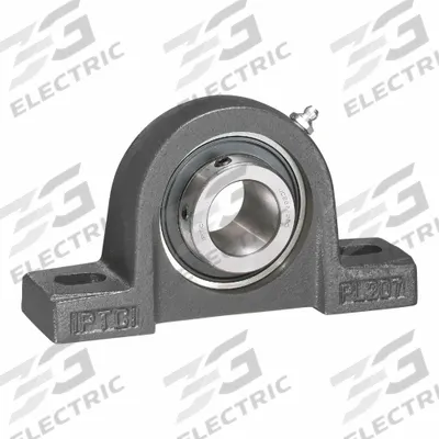 IPTCI BEARINGS Pillow Block Ball Bearing Mounted Units: 1 3/16 in Bore, SS - Food-Grade Pillow Block Ball Bearings