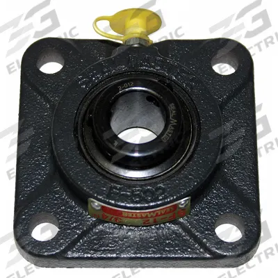 SEALMASTER 4 Bolt Flange Bearing: Radial Ball, 2 11/16 in Bore, Cast Iron - General Purpose Flange-Mount Ball Bearings