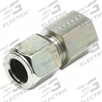PARKER Compression Fitting Adapter: 1 in OD x 1 in Pipe Size, 1-11 1/2 Thread Size (MPN 16 GBU-S). Key specifications — Brand: PARKER; Series: Ferulok.