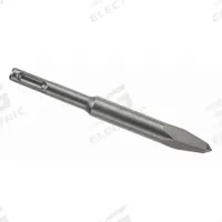 BOSCH Chisel Bit: 1/4 in Head Wd, 5 3/4 in Overall Lg, 25/64 in Shank Dia (MPN HS1490). Key specifications — attr253714: Holemaking; attr277143: BOSCH.