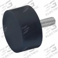 JW WINCO Vibration-Isolating Mount: Cylindrical, Natural Rubber, Male x Non-Threaded Style (MPN 452.1-40-25-5/16-55). Key specifications — Isolator Body Material: Natural Rubber.