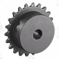 TSUBAKI Sprocket: One-Sided Hub, For Single Strands, 35, 22 Teeth, 2.635 in Pitch Dia, Steel (MPN 35B22). Key specifications — Brand: TSUBAKI.