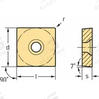 WALTER Square Turning Insert: SCGT3(2.5)2-MM4, SCGT09T308-MM4 (MPN 7021263). Key specifications — attr257901: SCGT09T308-MM4; attr257900: SCGT3(2.5)2-MM4.