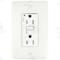 HUBBELL Receptacle: Duplex, 5-15, White, 125V AC, 15 A, 2 Pole / 3 Wire (MPN AFR15TRW)