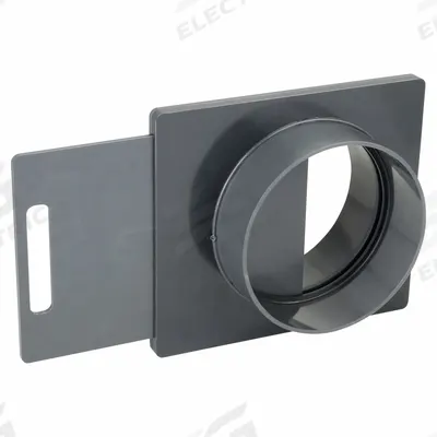PLASTIC SUPPLY Blast Gate: For 10 in Duct Dia - Blast Gates