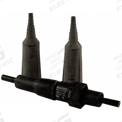 MERSEN In-Line Fuse Holder: Non-Rejection Block Style, 1 Pole, 600 V AC Rating - Fuse Holders for Class CC & Midget Fuses